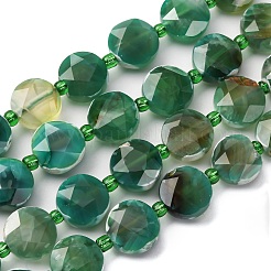 Dyed & Heated Natural Fire Crackle Agate Beads Strands&nbsp;G-C116-A177-01