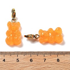 Bear Resin Pendant Decorations&nbsp;STAS-M092-01G-08
