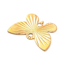 Rack Plating Brass Connector Charms&nbsp;KK-E067-02G