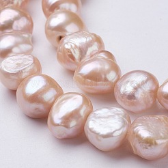 Natural Cultured Freshwater Pearl Beads Strands&nbsp;PEAR-P002-37