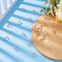 Brass Stud Earring Findings&nbsp;FIND-BC0003-69