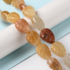 Natural Topaz Jade Beads Strands&nbsp;G-M418-A01-01