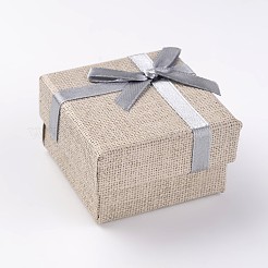 Square Cardboard Rings Boxes&nbsp;X-CBOX-D028-01