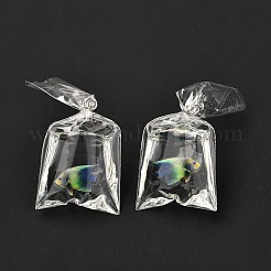 Resin Pendants with Iron Jump Ring&nbsp;LS-RESI-A015-03B
