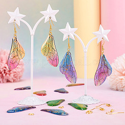 Butterfly Wing Earring Making Kit&nbsp;DIY-TA0005-11