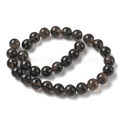 Natural Ice Obsidian Beads Strands&nbsp;G-P590-A03-12mm-02
