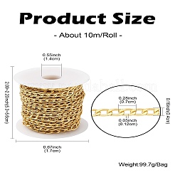 1 Roll Oxidation Aluminum Curb Chains&nbsp;CHA-CJ0001-05