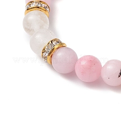 Natural Mixed Gemstone Beads Stretch Bracelets for Women&nbsp;BJEW-TA00573-03
