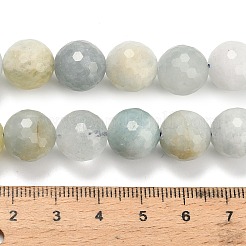 Natural Aquamarine Beads Strands&nbsp;G-L642-F05-12mm