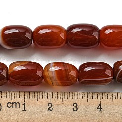Natural Banded Agate/Striped Agate Beads Strands&nbsp;G-A223-D12-01C