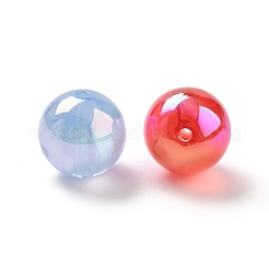 UV Plating Luminous Acrylic Beads&nbsp;OACR-S140-01