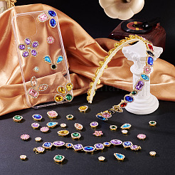 100Pcs Teardrop/Heart/Star Sew on Rhinestones&nbsp;FIND-TA0006-69D