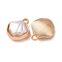 Alloy & ABS Imitation Pearl Pendants&nbsp;FIND-K030-11A-G