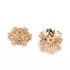 Brass Fancy Bead Caps&nbsp;LS-KK-R037-88KC