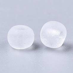 Frosted Colours Glass Beads&nbsp;SEED-S040-04A-09