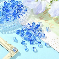 100Pcs Baking Paint Transparent Glass Beads&nbsp;DGLA-YW0001-35D