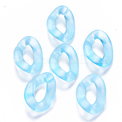 Transparent Acrylic Linking Rings&nbsp;OACR-S036-001B-K04