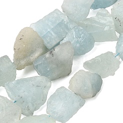 Natural Aquamarine Beads Strands&nbsp;G-S386-C18