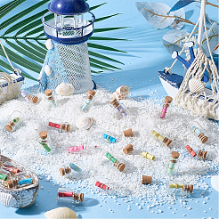 30Pcs Clear Glass Cork Wishing Bottles&nbsp;AJEW-SC0004-34