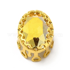 Oval Shaped Sew on Rhinestone&nbsp;GLAA-C024-05G