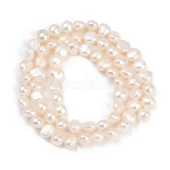 Natural Cultured Freshwater Pearl Beads Strands&nbsp;PEAR-P064-19E-12A