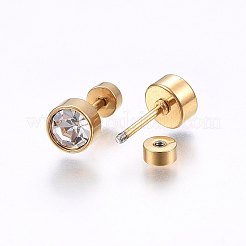 304 Stainless Steel Earlobe Plugs&nbsp;EJEW-H362-08G-A