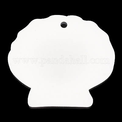 Ocean Themed Opaque Printed Acrylic Pendants&nbsp;SACR-L004-03B-1