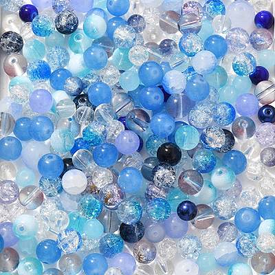 Mixed Style Glass Beads&nbsp;GLAA-XCP0012-02D-1