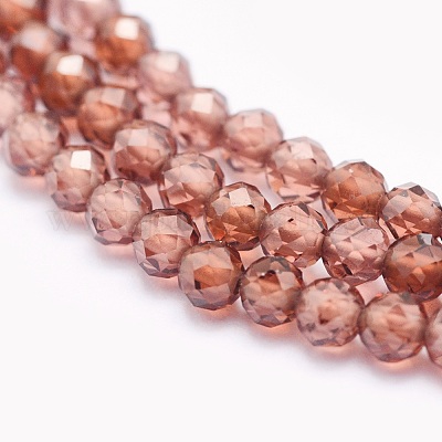 Natural Garnet Beads Strands&nbsp;G-O166-13B-2mm-1