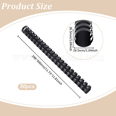 Plastic Wire Binder Combs&nbsp;KY-WH0036-160-1