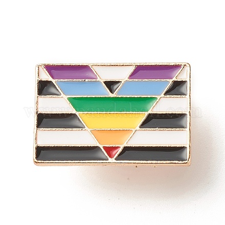 Pride Flag Enamel Pin JEWB-C012-02A-1