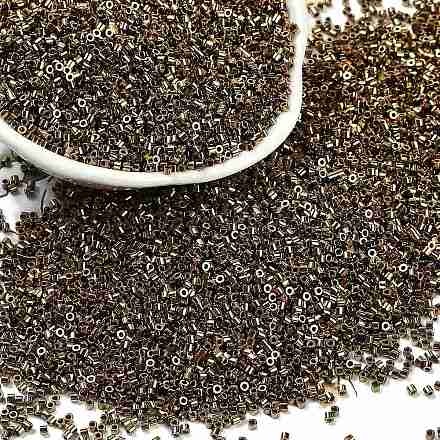 Electroplate Glass Seed Beads SEED-H003-10G-1