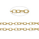 Brass Cable Chains&nbsp;CHC024Y-G-1