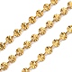 304 Stainless Steel Flower Link Chains&nbsp;CHS-C009-22G-1