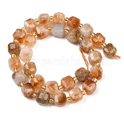 Heated Natural Citrine Beads Strands&nbsp;G-Z147-A02-04