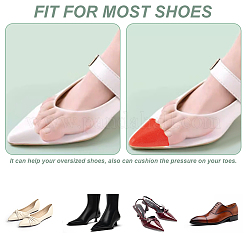 4 Pairs 4 Colors PU Shoe Fillers&nbsp;FIND-GA0004-44B