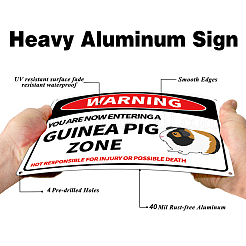 UV Protected & Waterproof Aluminum Warning Signs&nbsp;AJEW-WH0111-K32