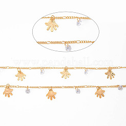 Handmade Brass Curb Chains&nbsp;CHC-S012-040