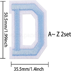Computerized Embroidery Cloth Iron On Patches&nbsp;DIY-GF0002-18A