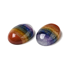 Chakra Natural Mixed Gemstone Cabochons&nbsp;G-F724-01A