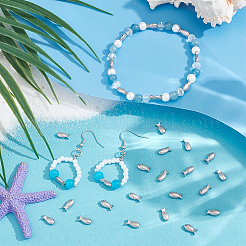 30Pcs 304 Stainless Steel Beads&nbsp;STAS-UN0064-04