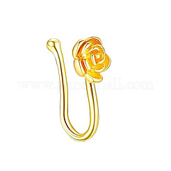 304 Stainless Steel Clip on Nose Rings&nbsp;WGD6E17-02
