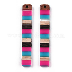 Opaque Resin & Walnut Wood Big Pendants&nbsp;RESI-TAC0017-47-C01-1
