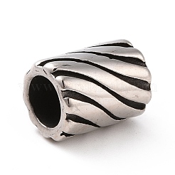 304 Stainless Steel European Beads&nbsp;STAS-M301-35AS