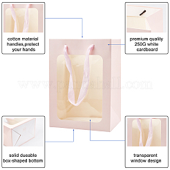 Kraft Paper Bags with Handle&nbsp;AJEW-BC0001-55A-D