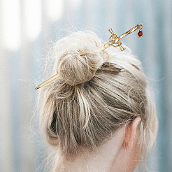 6Pcs 6 Styles Alloy Hair Pin&nbsp;AJEW-FH0006-17