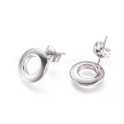 304 Stainless Steel Stud Earrings&nbsp;EJEW-I235-07A