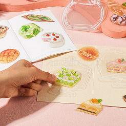 3Sets 3 Styles PET Waterproof Decorative Stickers&nbsp;DIY-TA0010-64B