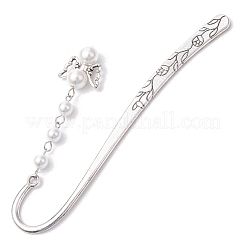 Shell Pearls Angel Pendant Bookmark&nbsp;AJEW-JK00347