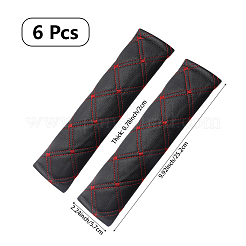 PU Imitation Leather Universal Car Seat Belt Pads&nbsp;AJEW-WH20020-340